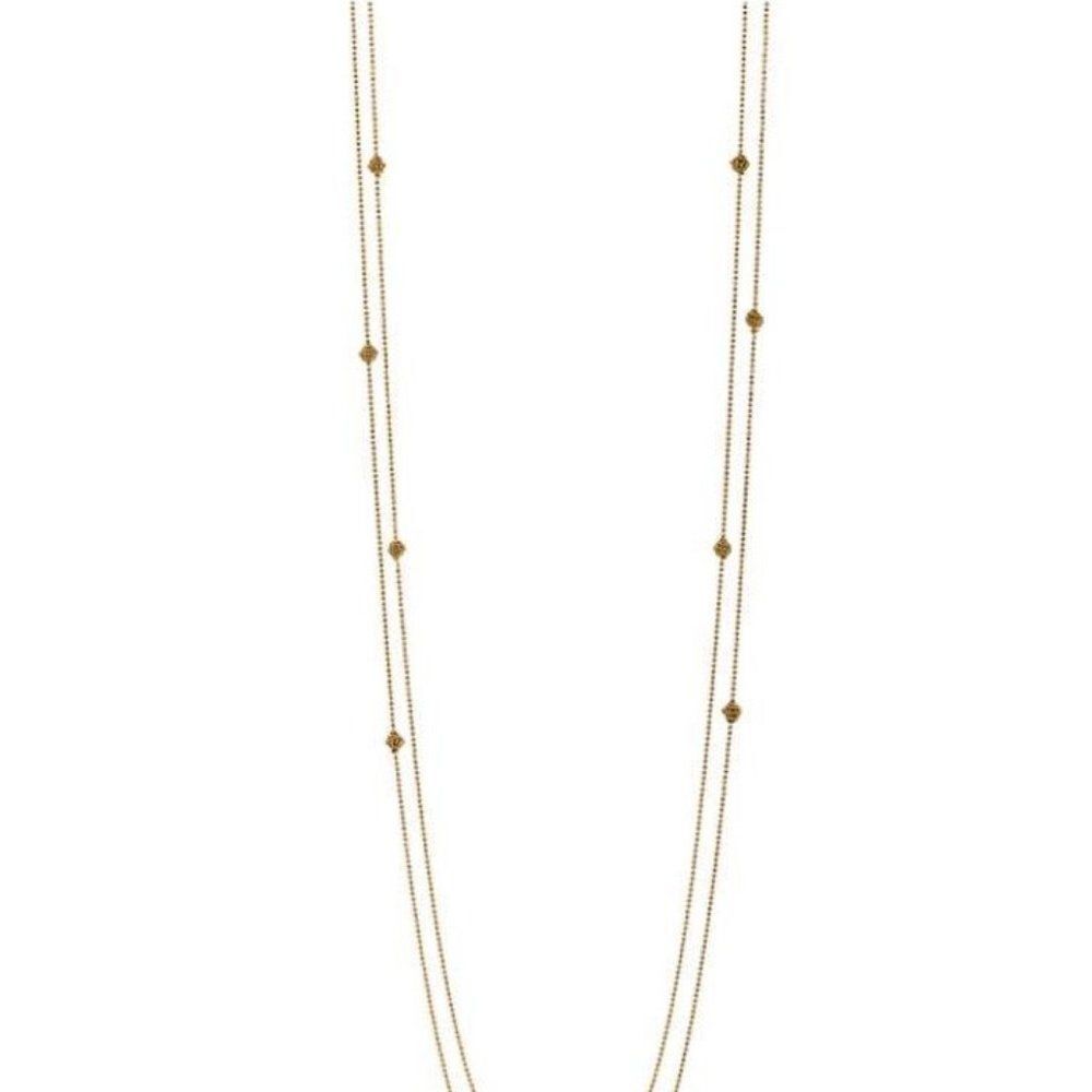 Sara Blaine/eSBe Sparkle Necklace - Gold - New